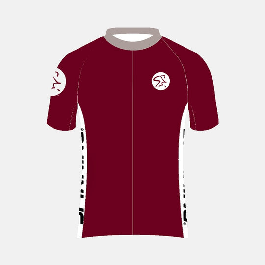 Spinning® Italy Red Unisex Short-Sleeve Jersey | Italian Performance Cycling Jersey